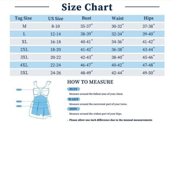 Tankini Bathing Suit Black and White Swimsuit Women Size XXL - Picture 9 of 9